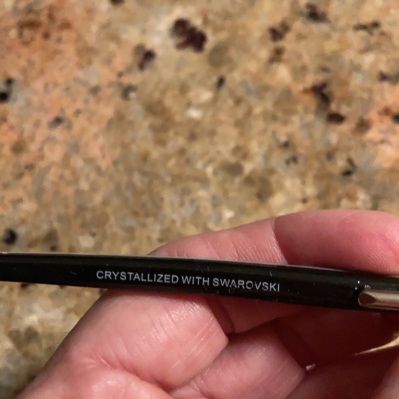 JIMMY CRYSTAL NEW YORK Swarovski crystal RARE handset 1.75 readers new in box - Picture 4 of 6